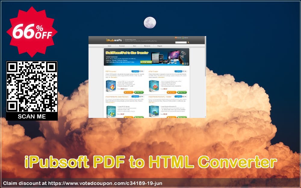 iPubsoft PDF to HTML Converter Coupon Code Jun 2024, 66% OFF - VotedCoupon