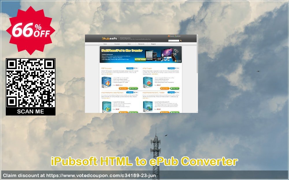iPubsoft HTML to ePub Converter Coupon Code Jun 2024, 66% OFF - VotedCoupon