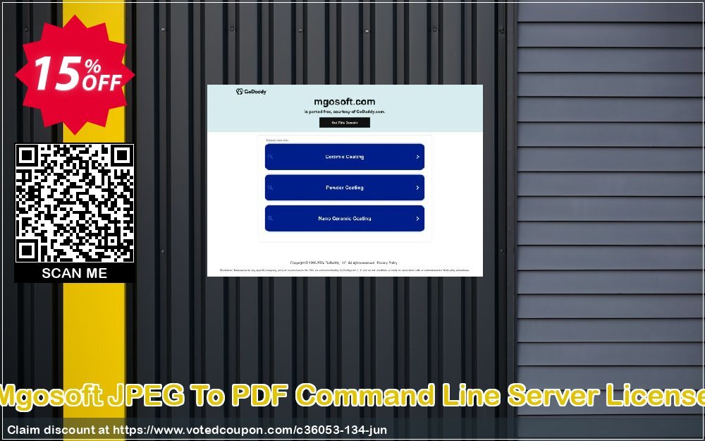 Mgosoft JPEG To PDF Command Line Server Plan Coupon Code Jun 2024, 15% OFF - VotedCoupon