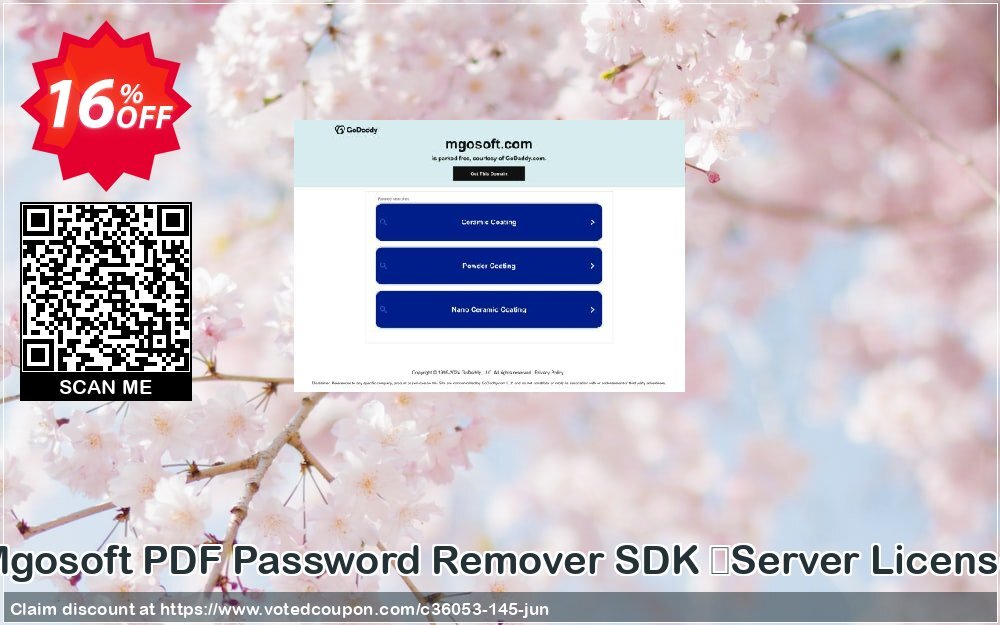 Mgosoft PDF Password Remover SDK 	Server Plan Coupon Code Jun 2024, 16% OFF - VotedCoupon