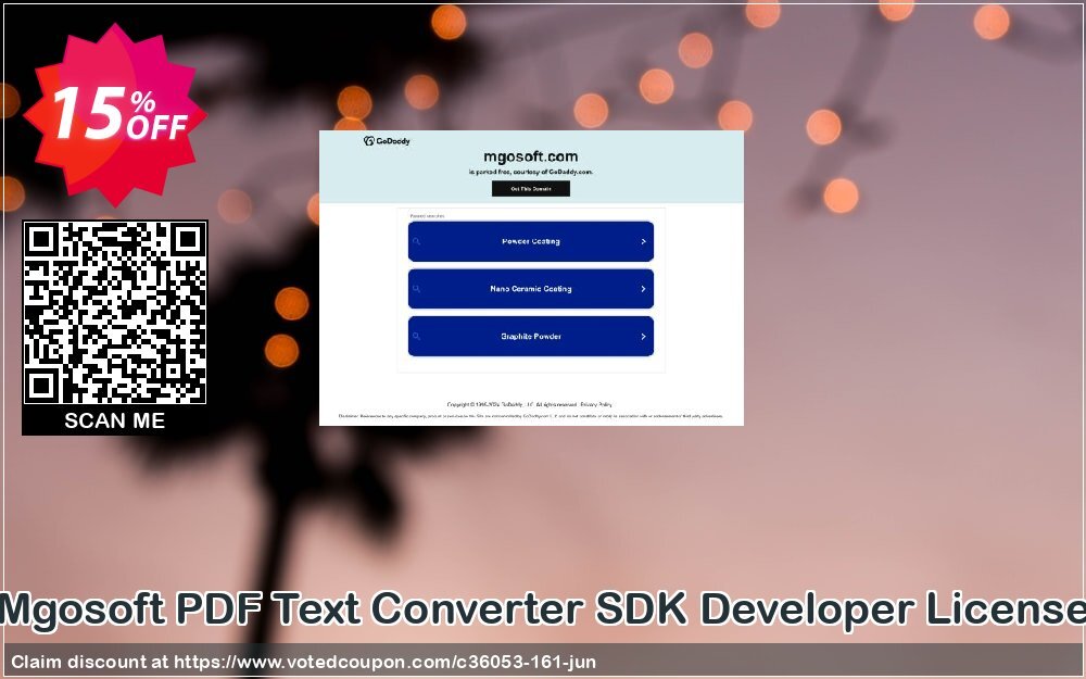 Mgosoft PDF Text Converter SDK Developer Plan Coupon, discount mgosoft coupon (36053). Promotion: mgosoft coupon discount (36053)