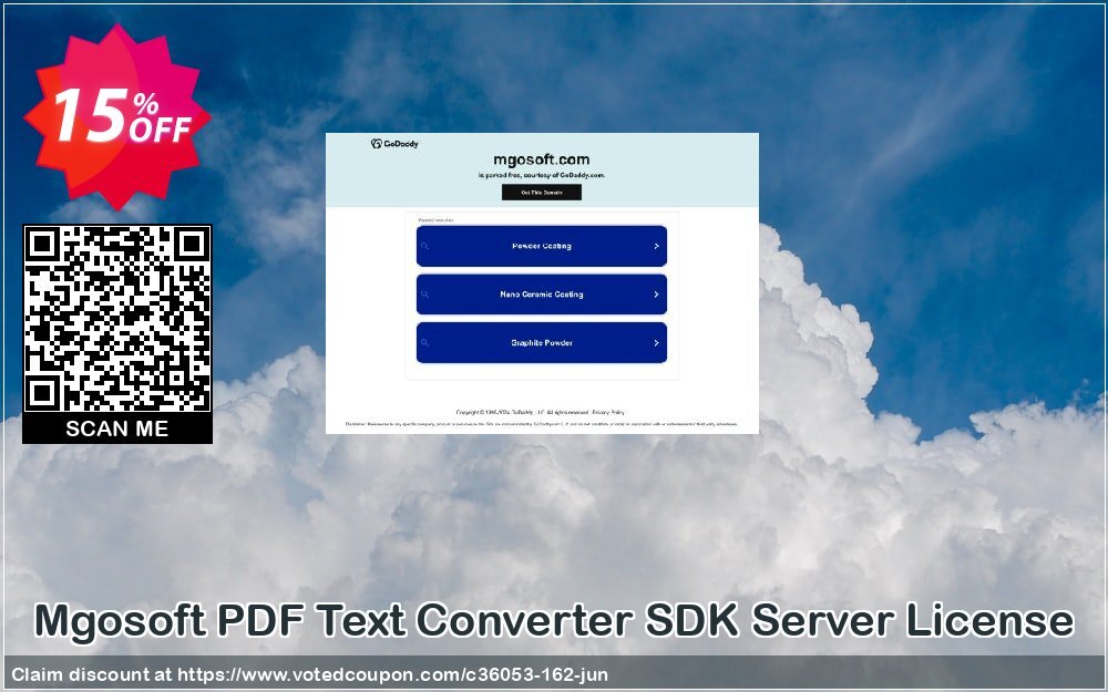 Mgosoft PDF Text Converter SDK Server Plan Coupon Code Jun 2024, 15% OFF - VotedCoupon