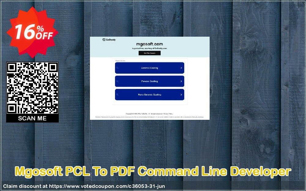 Mgosoft PCL To PDF Command Line Developer Coupon Code Jun 2024, 16% OFF - VotedCoupon