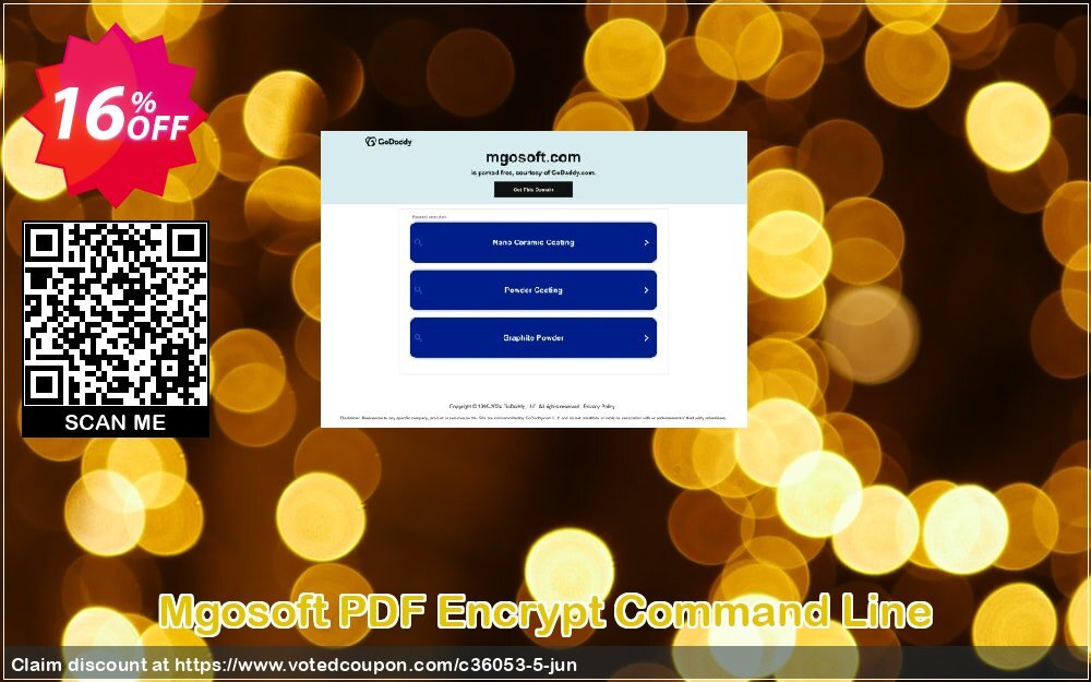 Mgosoft PDF Encrypt Command Line Coupon Code Jun 2024, 16% OFF - VotedCoupon