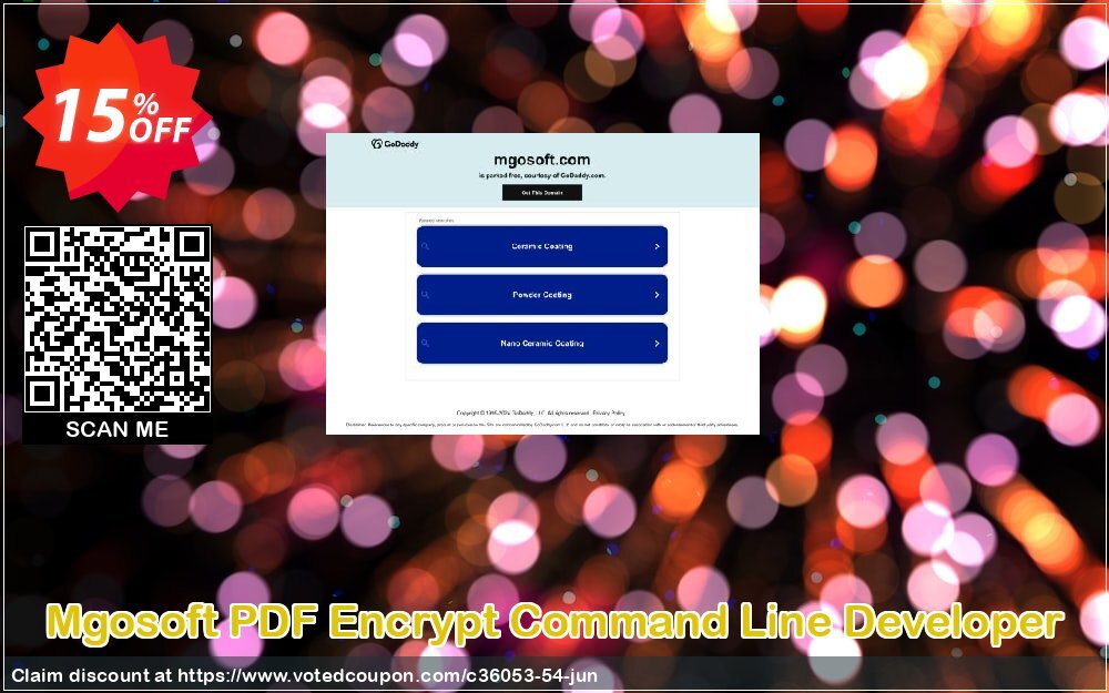 Mgosoft PDF Encrypt Command Line Developer