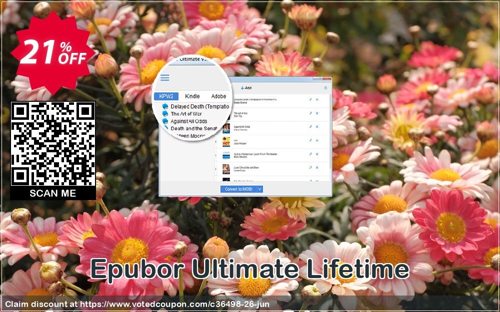 Epubor Ultimate Lifetime Coupon Code Jan 2024, 21 OFF VotedCoupon