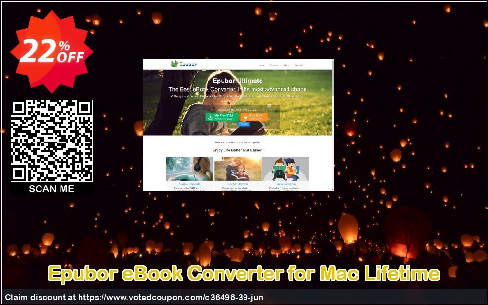 Epubor eBook Converter for MAC Lifetime