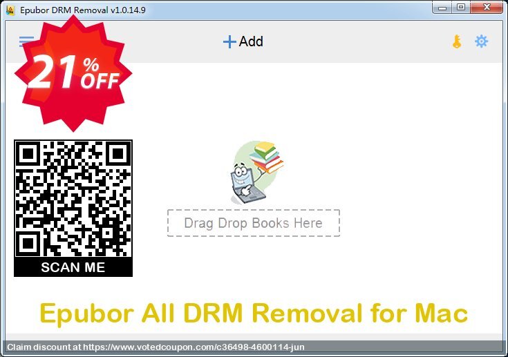 Epubor All DRM Removal for MAC Coupon, discount Any DRM Removal for Mac stunning discount code 2024. Promotion: amazing offer code of Any DRM Removal for Mac 2024
