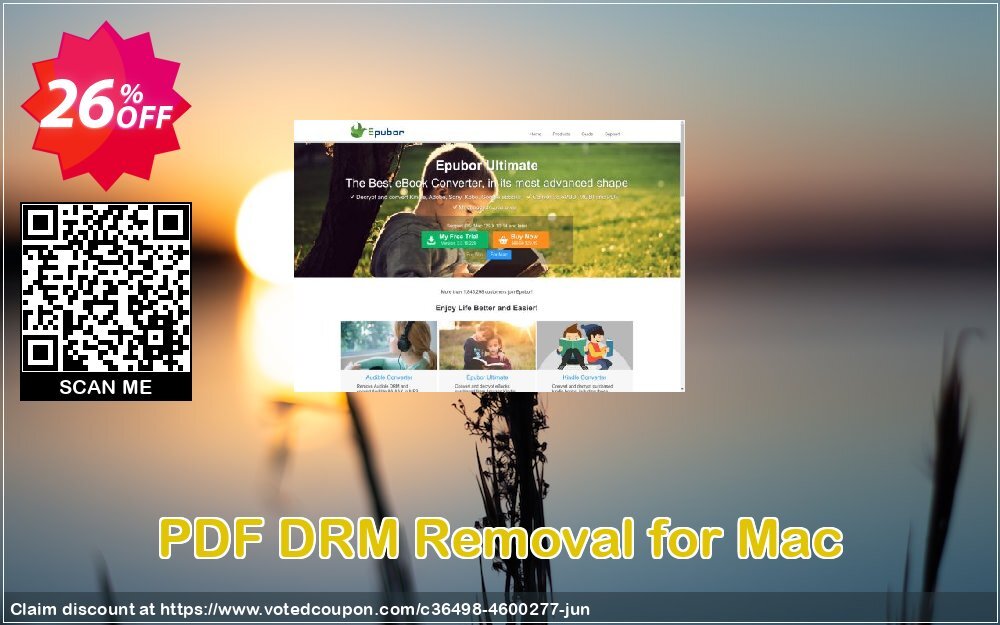 PDF DRM Removal for MAC Coupon, discount PDF DRM Removal for Mac imposing discounts code 2024. Promotion: staggering promo code of PDF DRM Removal for Mac 2024