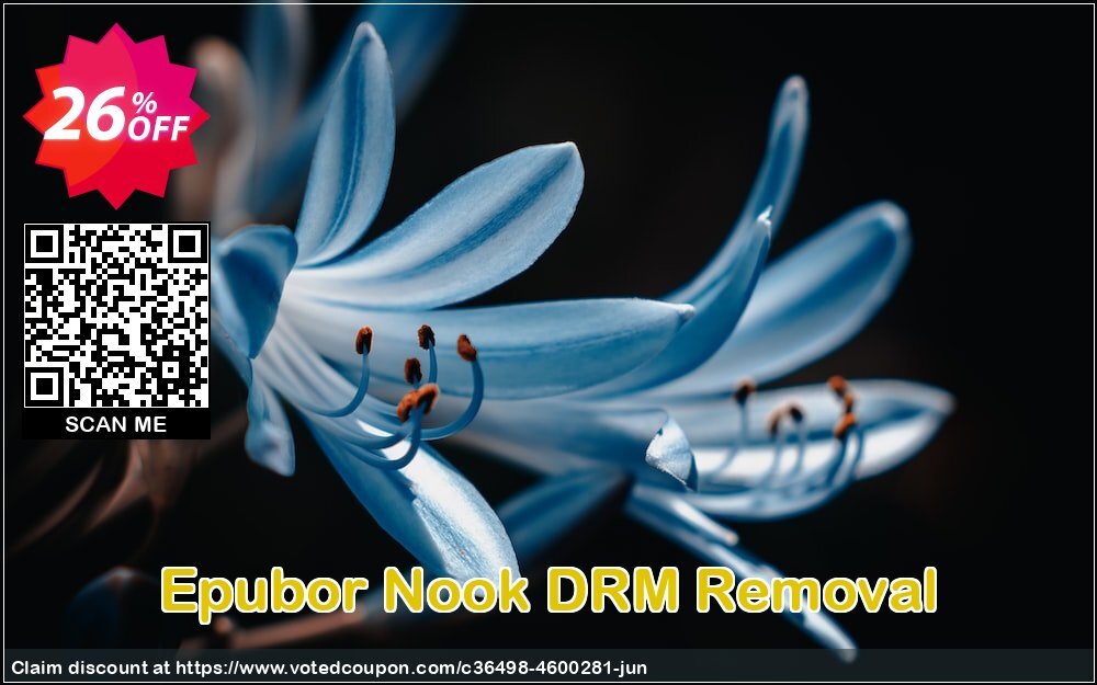 Epubor Nook DRM Removal Coupon, discount Nook DRM Removal for Win formidable deals code 2024. Promotion: formidable deals code of Nook DRM Removal for Win 2024