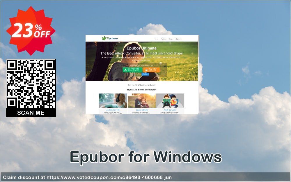 Epubor for WINDOWS Coupon, discount Epubor Pro for Win imposing promo code 2024. Promotion: staggering discount code of Epubor Pro for Win 2024