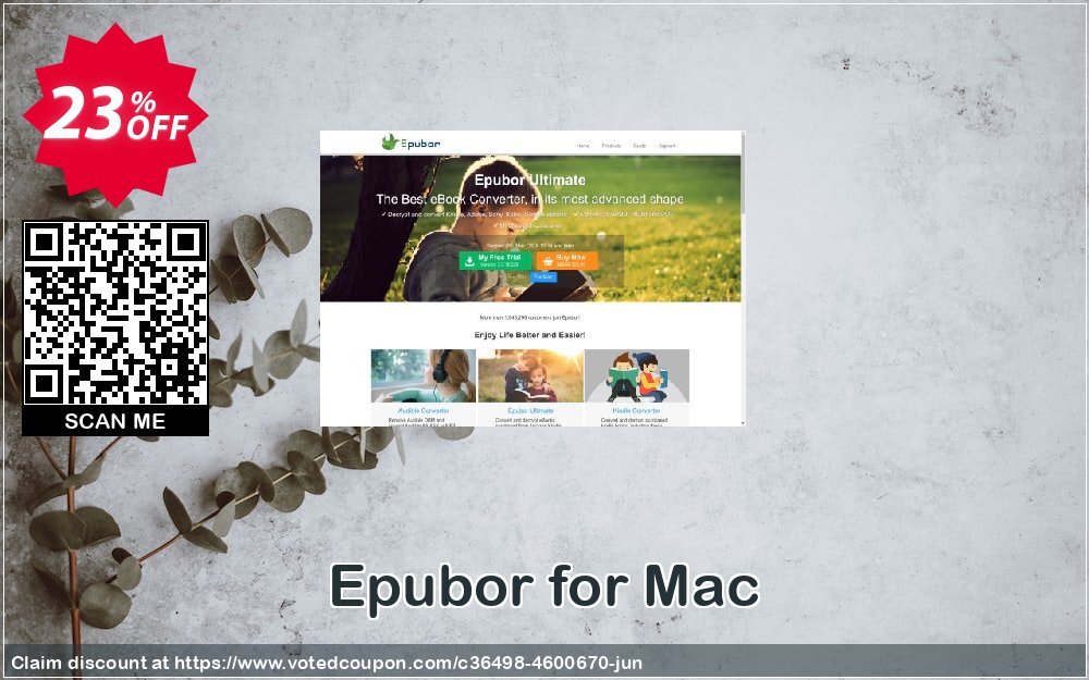 Epubor for MAC Coupon, discount Epubor Pro for Mac impressive promotions code 2024. Promotion: stirring discounts code of Epubor Pro for Mac 2024