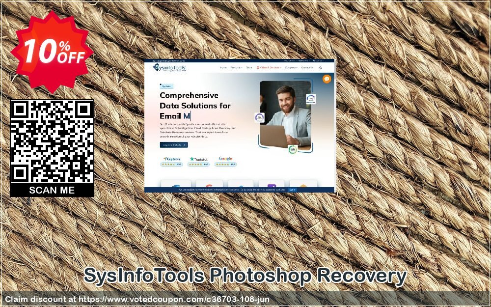 SysInfoTools Photoshop Recovery Coupon, discount SYSINFODISCOUNT. Promotion: 