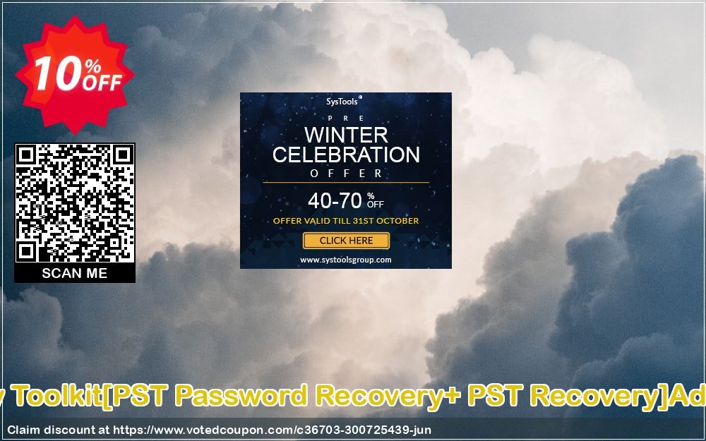 Password Recovery Toolkit/PST Password Recovery+ PST Recovery/Administrator Plan Coupon, discount Promotion code Password Recovery Toolkit[PST Password Recovery+ PST Recovery]Administrator License. Promotion: Offer Password Recovery Toolkit[PST Password Recovery+ PST Recovery]Administrator License special discount 