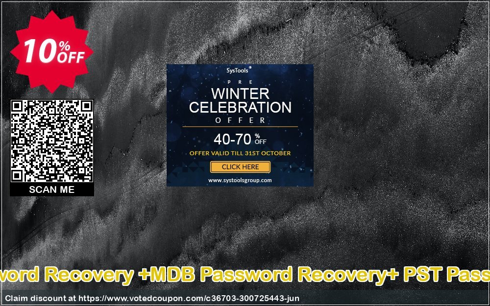 Password Recovery Toolkit/VBA Password Recovery +MDB Password Recovery+ PST Password Recovery/Administrator Plan Coupon, discount Promotion code Password Recovery Toolkit[VBA Password Recovery +MDB Password Recovery+ PST Password Recovery]Administrator License. Promotion: Offer Password Recovery Toolkit[VBA Password Recovery +MDB Password Recovery+ PST Password Recovery]Administrator License special discount 