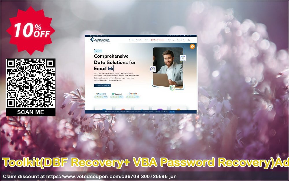 Database Recovery Toolkit, DBF Recovery+ VBA Password Recovery Administrator Plan Coupon Code Jun 2024, 10% OFF - VotedCoupon
