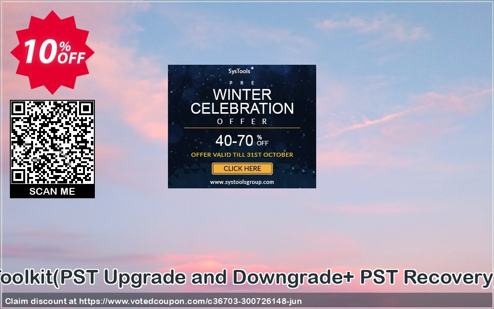 Email Management Toolkit, PST Upgrade and Downgrade+ PST Recovery Single User Plan Coupon Code Jun 2024, 10% OFF - VotedCoupon