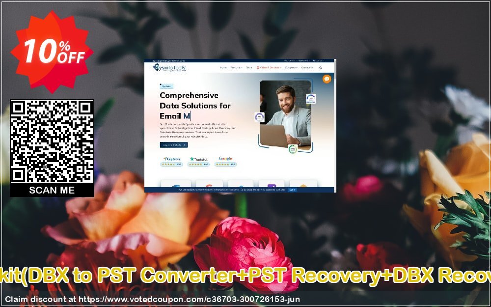 Email Management Toolkit, DBX to PST Converter+PST Recovery+DBX Recovery Technician Plan Coupon Code Jun 2024, 10% OFF - VotedCoupon