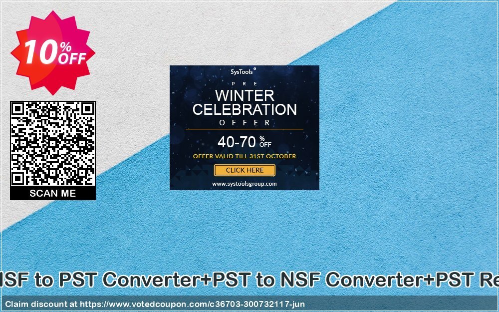Email Management Toolkit, NSF to PST Converter+PST to NSF Converter+PST Recovery Single User Plan Coupon Code Jun 2024, 10% OFF - VotedCoupon