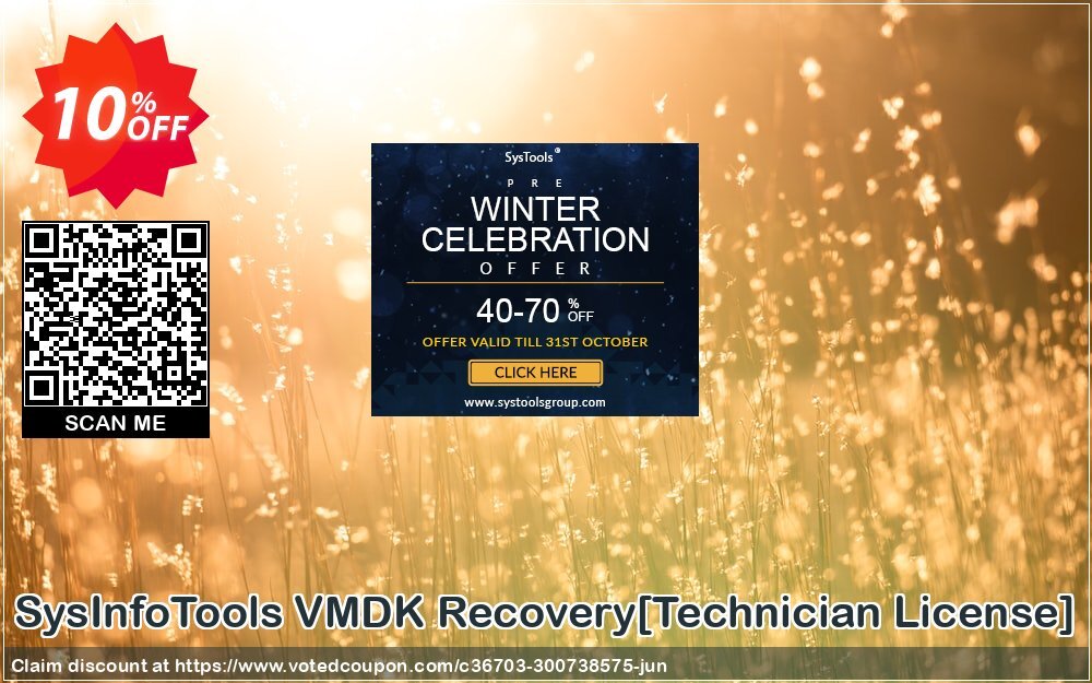 SysInfoTools VMDK Recovery/Technician Plan/ Coupon Code Jun 2024, 10% OFF - VotedCoupon