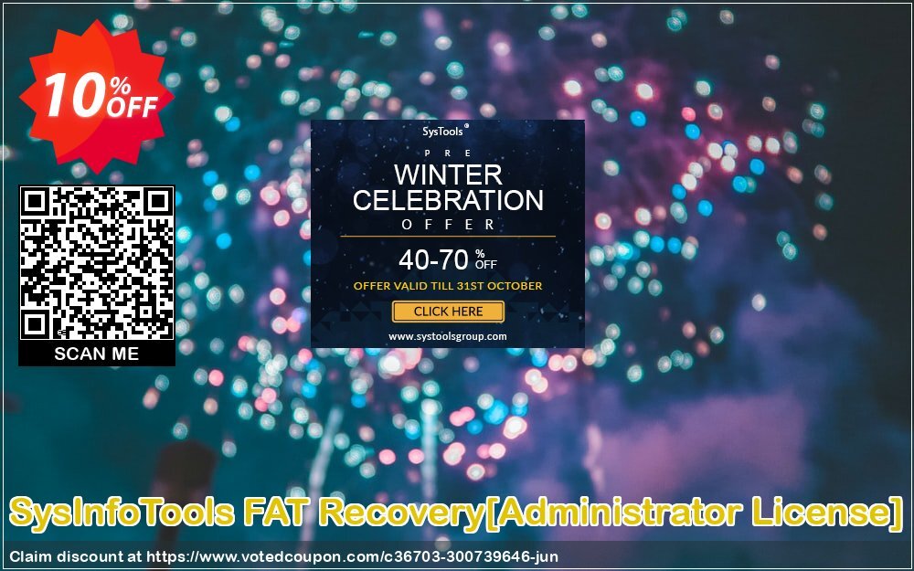 SysInfoTools FAT Recovery/Administrator Plan/ Coupon, discount Promotion code SysInfoTools FAT Recovery[Administrator License]. Promotion: Offer SysInfoTools FAT Recovery[Administrator License] special discount 