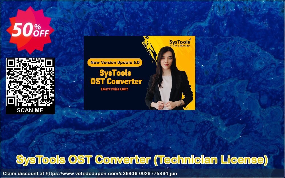 SysTools OST Converter, Technician Plan 