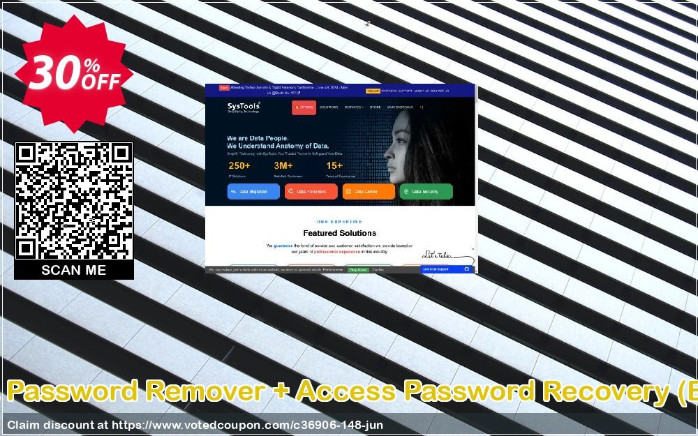 Bundle Offer - VBA Password Remover + Access Password Recovery, Enterprise Plan  Coupon, discount SysTools coupon 36906. Promotion: 