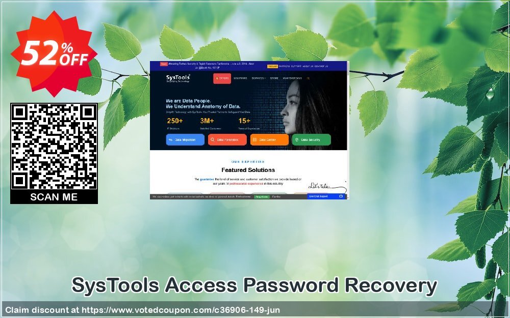 SysTools Access Password Recovery Coupon, discount SysTools Summer Sale. Promotion: 