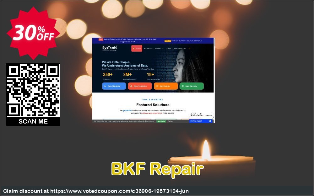 BKF Repair Coupon, discount SysTools Summer Sale. Promotion: staggering deals code of BKF Repair 2024