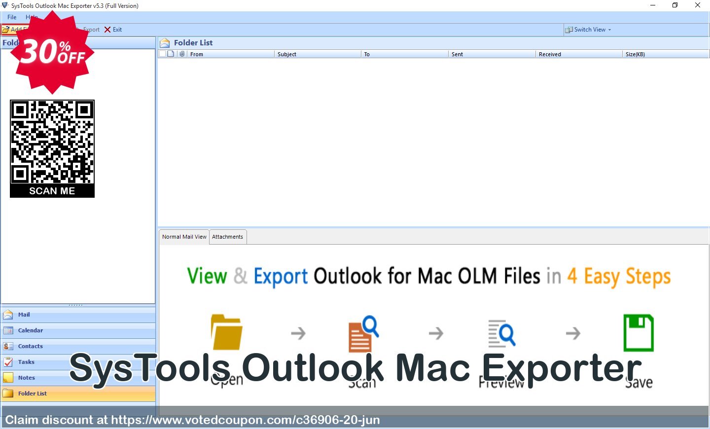 SysTools Outlook MAC Exporter Coupon Code Jun 2024, 30% OFF - VotedCoupon