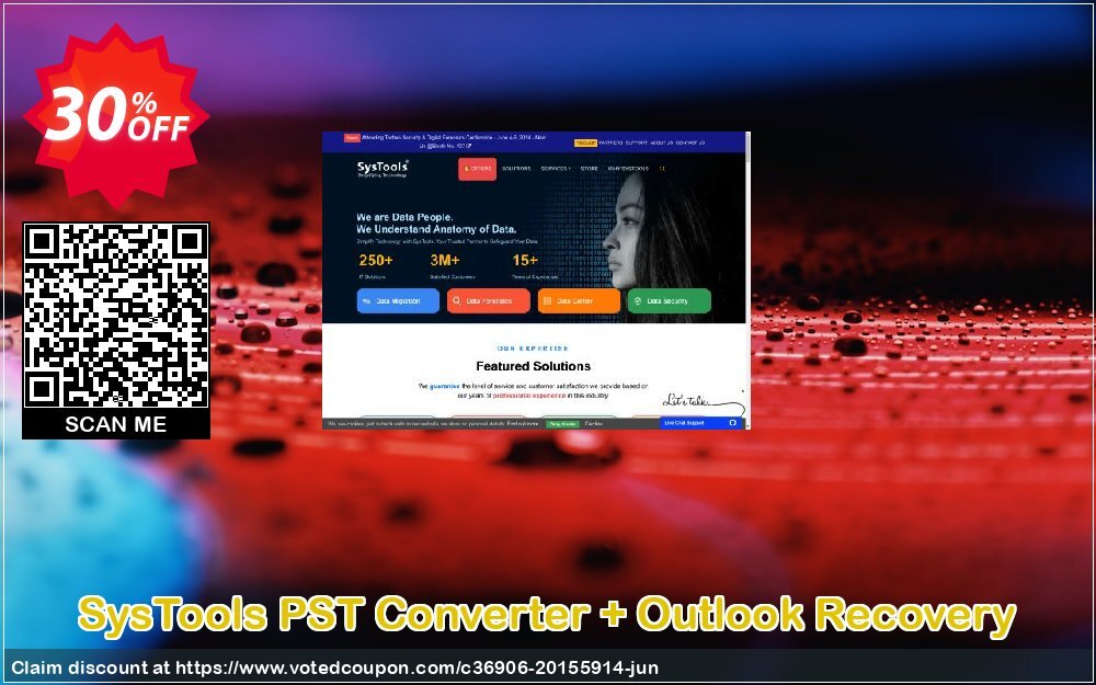 SysTools PST Converter + Outlook Recovery Coupon Code Jun 2024, 30% OFF - VotedCoupon