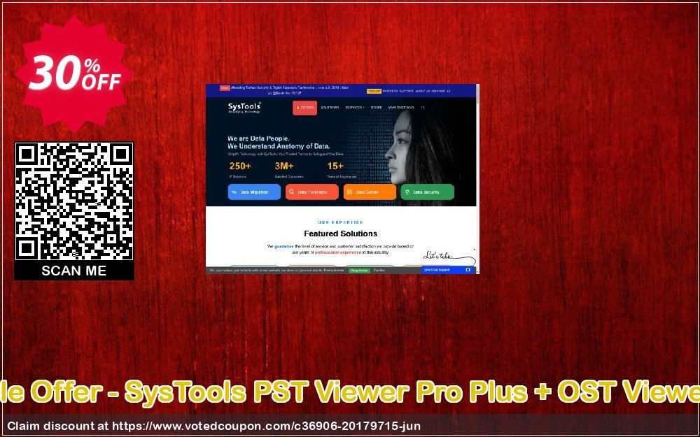 Bundle Offer - SysTools PST Viewer Pro Plus + OST Viewer Pro Coupon, discount SysTools Summer Sale. Promotion: amazing discounts code of Bundle Offer - SysTools PST Viewer Pro Plus + OST Viewer Pro 2024