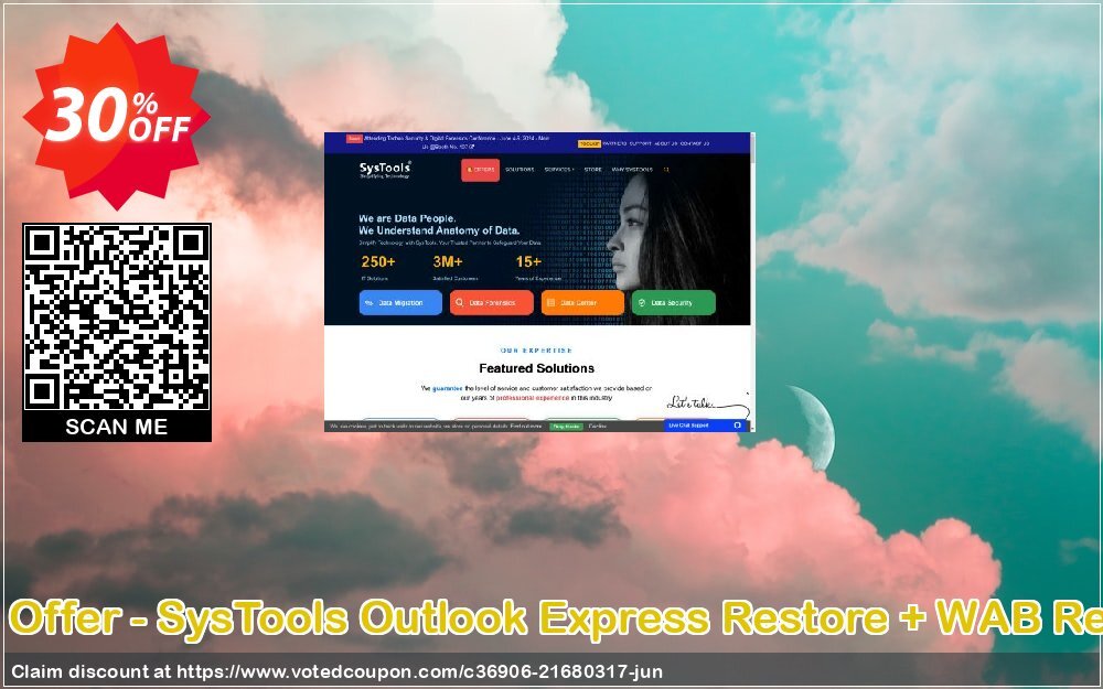 Bundle Offer - SysTools Outlook Express Restore + WAB Recovery Coupon, discount SysTools Summer Sale. Promotion: awful discount code of Bundle Offer - SysTools Outlook Express Restore + WAB Recovery 2024