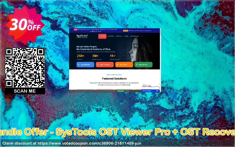 Bundle Offer - SysTools OST Viewer Pro + OST Recovery Coupon, discount SysTools Summer Sale. Promotion: excellent sales code of Bundle Offer - SysTools OST Viewer Pro + OST Recovery 2024