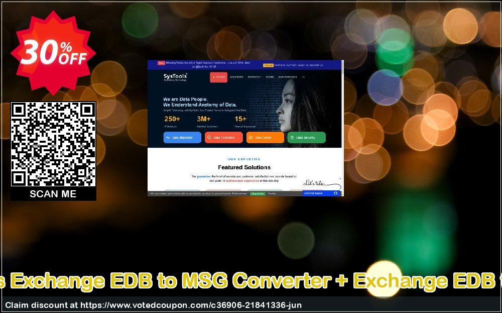 SysTools Exchange EDB to MSG Converter + Exchange EDB to MBOX Coupon, discount SysTools Summer Sale. Promotion: excellent deals code of Bundle Offer - Exchange EDB to MSG Converter + Exchange EDB to MBOX 2024