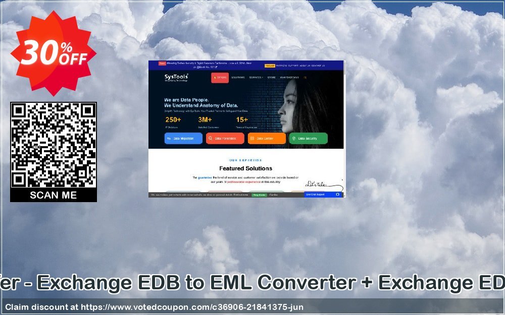 Bundle Offer - Exchange EDB to EML Converter + Exchange EDB to MBOX Coupon, discount SysTools Summer Sale. Promotion: staggering discounts code of Bundle Offer - Exchange EDB to EML Converter + Exchange EDB to MBOX 2024