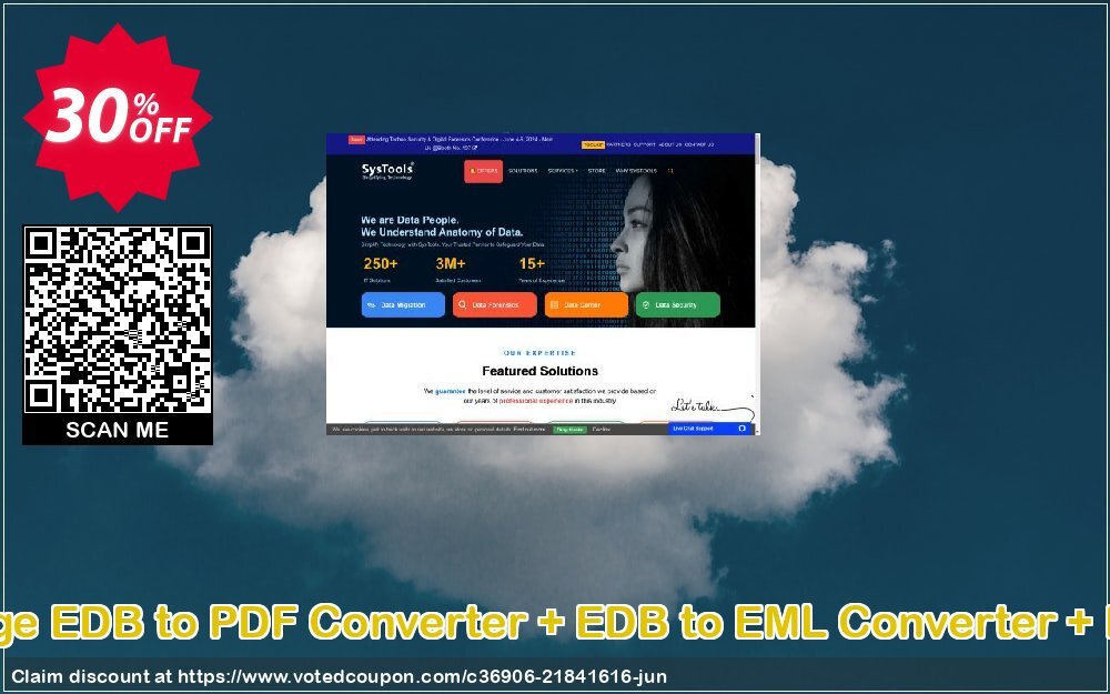 Bundle Offer - Exchange EDB to PDF Converter + EDB to EML Converter + EDB to MSG Converter Coupon, discount SysTools Summer Sale. Promotion: awful deals code of Bundle Offer - Exchange EDB to PDF Converter + EDB to EML Converter + EDB to MSG Converter 2024