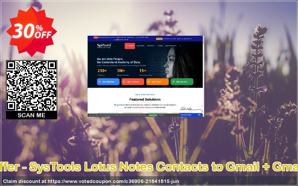 Bundle Offer - SysTools Lotus Notes Contacts to Gmail + Gmail Backup Coupon, discount SysTools Summer Sale. Promotion: impressive promo code of Bundle Offer - SysTools Lotus Notes Contacts to Gmail + Gmail Backup 2024
