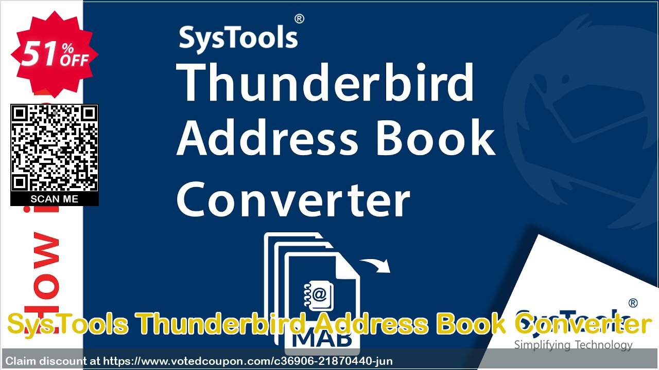 SysTools Thunderbird Address Book Converter Coupon, discount 50% OFF SysTools Thunderbird Address Book Converter, verified. Promotion: Awful sales code of SysTools Thunderbird Address Book Converter, tested & approved