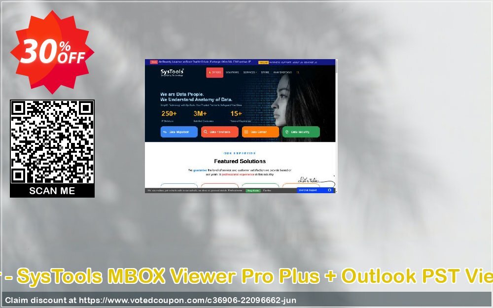 Bundle Offer - SysTools MBOX Viewer Pro Plus + Outlook PST Viewer Pro Plus Coupon Code Jun 2024, 30% OFF - VotedCoupon