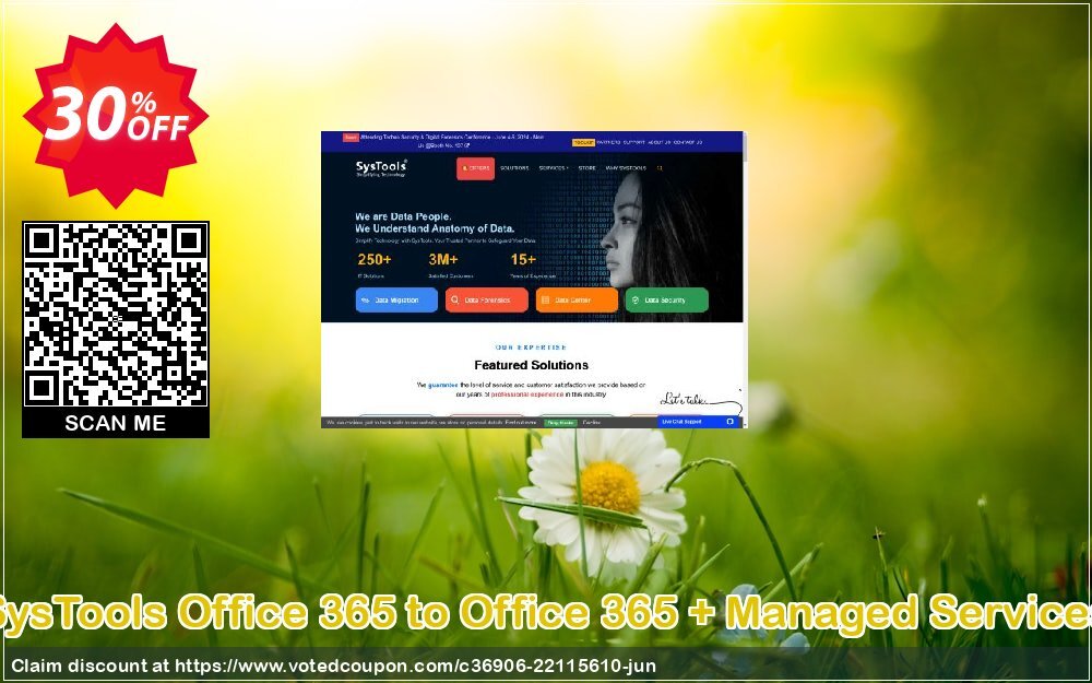 SysTools Office 365 to Office 365 + Managed Services Coupon, discount SysTools Pre-Summer Offer. Promotion: excellent offer code of SysTools Office 365 to Office 365 + Managed Services 2024