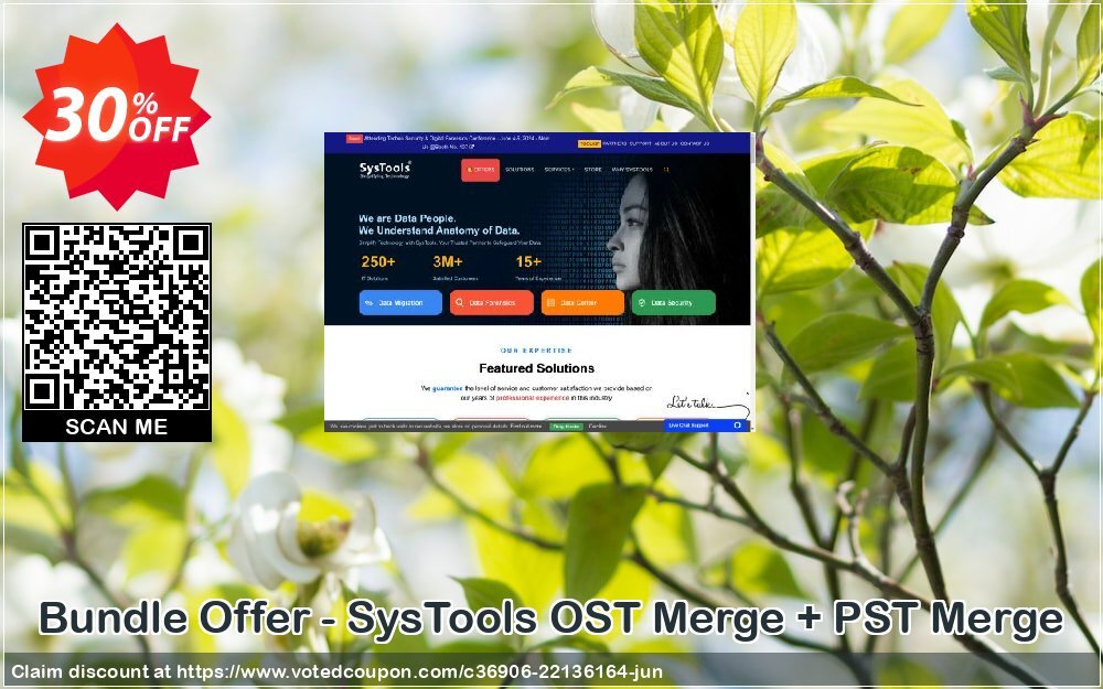 Bundle Offer - SysTools OST Merge + PST Merge Coupon, discount SysTools Summer Sale. Promotion: stunning promo code of Bundle Offer - SysTools OST Merge + PST Merge 2024