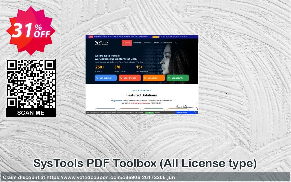SysTools PDF Toolbox, All Plan type  Coupon, discount SysTools Frozen Winters Sale. Promotion: Stirring promotions code of SysTools PDF Toolbox 2024