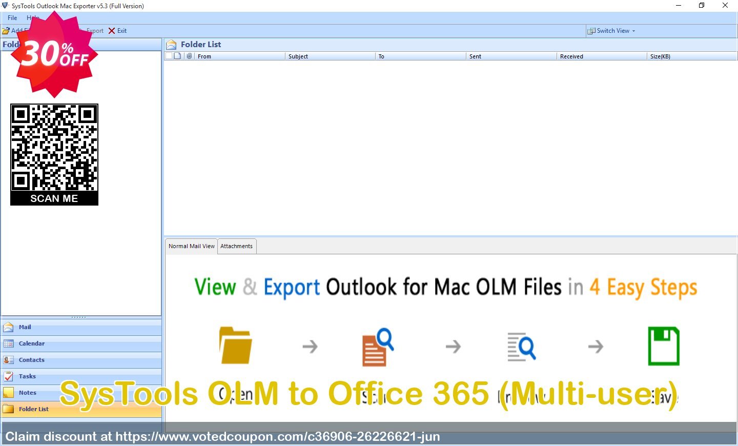 SysTools OLM to Office 365, Multi-user  Coupon, discount SysTools Frozen Winters Sale. Promotion: Impressive offer code of SysTools OLM to Office 365 2024