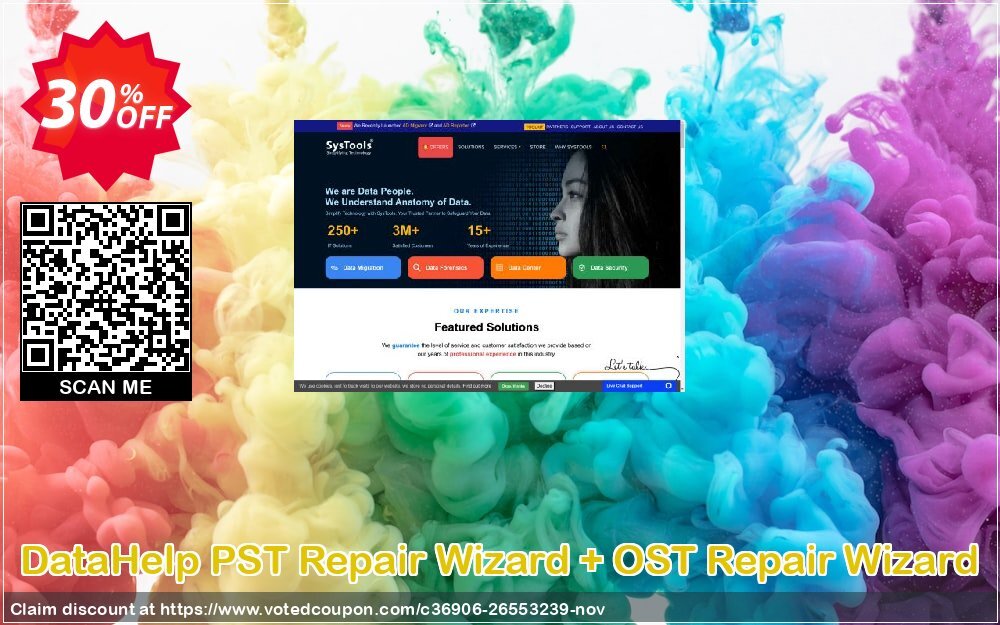 DataHelp PST Repair Wizard + OST Repair Wizard Coupon Code Nov 2024, 30% OFF - VotedCoupon