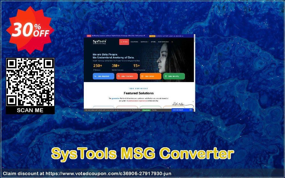 SysTools MSG Converter Coupon, discount 30% OFF SysTools MSG Converter, verified. Promotion: Awful sales code of SysTools MSG Converter, tested & approved