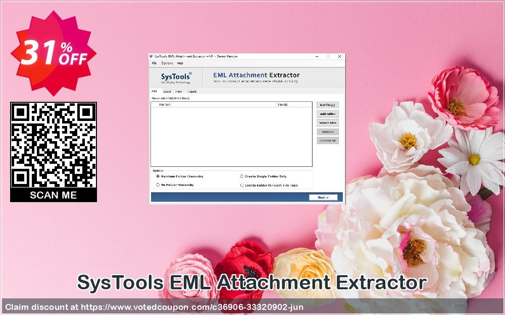 SysTools EML Attachment Extractor Coupon, discount 30% OFF SysTools EML Attachment Extractor, verified. Promotion: Awful sales code of SysTools EML Attachment Extractor, tested & approved