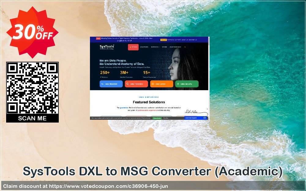 SysTools DXL to MSG Converter, Academic  Coupon, discount SysTools coupon 36906. Promotion: 