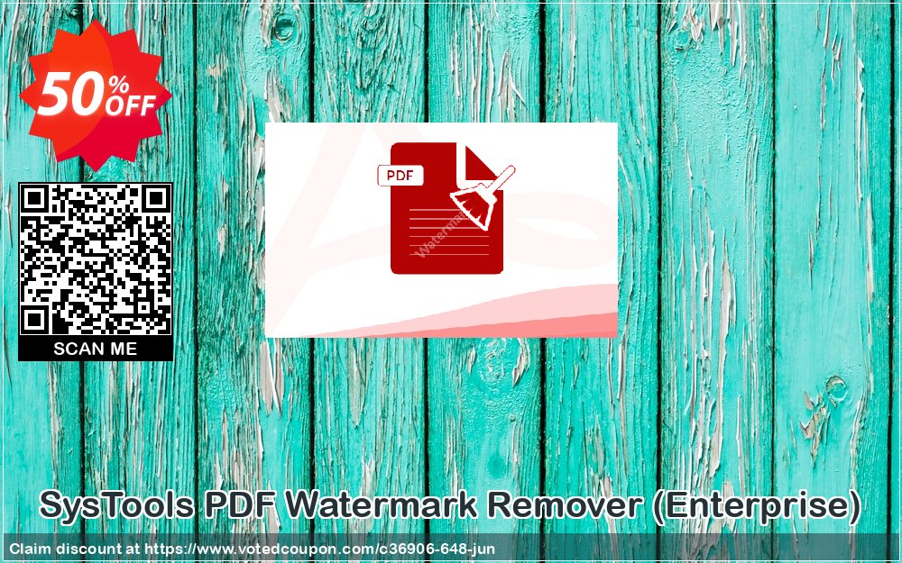 SysTools PDF Watermark Remover, Enterprise  Coupon Code Jun 2024, 50% OFF - VotedCoupon