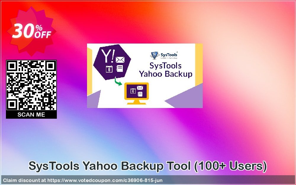 SysTools Yahoo Backup Tool, 100+ Users 